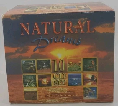 Natural Dreams: Music for Relaxation – 10 CD Box Set – Sounds & Music – Era - Image 1 of 4