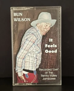 BUN WILSON IT FEELS GOOD CASSETTE TAPE Live At Renfro Valley Jamboree Kentucky - Picture 1 of 3