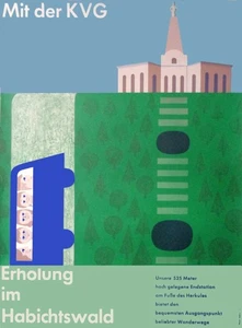 Mit der KVG : Erholung im Habichtswald / Entwurf : Reinhard Matthäus Kasseler Ve - Bild 1 von 1