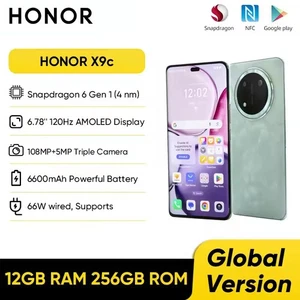 Smartphone HONOR X9c 5G 6.78" 120Hz 12GB+256GB 108MP 6600mAh 66W Versión Global - Imagen 1 de 15