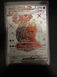 Magcargo ex 191/167 Twilight Masquerade Full Art Ultra Rare NM Pokemon Card TCG - Picture 1 of 1