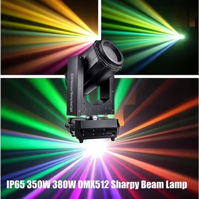 Waterproof Outdoor IP65 350W 380W DMX512 Sharpy Beam Lamp Moving Head Light - Image 1 of 4