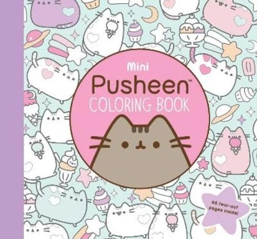 Claire Belton Mini Pusheen Coloring Book (Paperback) Pusheen Book - Image 1 of 1