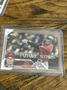 2023 Topps Series 2 Alex Thomas Future Stars Gold /2023 - Picture 1 of 3