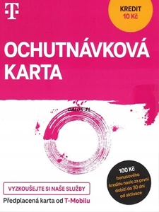 Karta SIM T-Mobile Czechy Prepaid Starter – Internet, połączenia, SMS - Zdjęcie 1 z 1