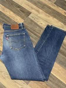 Pantalones de mezclilla Levi's 511 ajustados PREMIUM BIG E para hombre talla real W31 L32  - Imagen 1 de 19