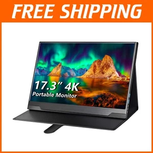 Lightweight 4K Portable Monitor with FreeSync & Smart Case - Ideal for Gamers - Picture 1 of 17