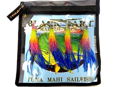 Black Bart SUSHI Trolling Lure Daisy Chain Rigged - RAINBOW - Image 1 of 4