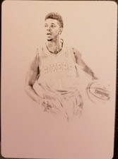 NICK YOUNG 2012-13 Panini Flawless PRINTING PLATE #1/1 76ers National Treasures
