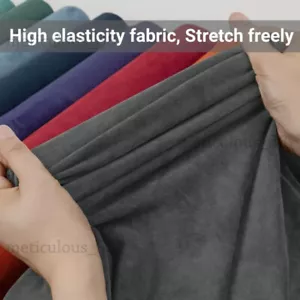 1 Roll Suede Fabric Leather Velvet Car Interior Door Panel Decor Self Adhesive - Picture 1 of 16