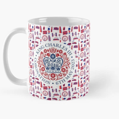 King Charles III Coronation Coffee Mug, 11 Oz, 15 Oz His Majesty Mug, 2023