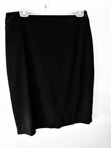 George Black Pencil Womens Size 10 Knee Length Lined Career Business Skirt 1917 - Picture 1 of 11