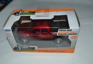 2015 JADA JUST TRUCKS FRESH RIDE - 2011 FORD F-150 SVT RAPTOR RED 1:32 VHTF !! - Picture 1 of 3