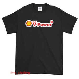 New Shell V-Power Logo American Funny T Shirt USA size S -XXL - Picture 1 of 9