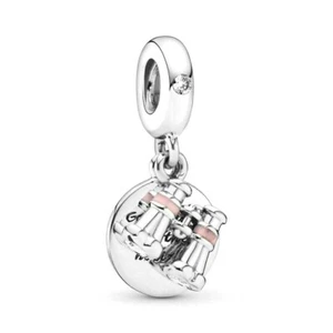 PANDORA Charm Sterling Silver ALE S925 BINOCULARS GOOD TIMES 798062CZ cc - Bild 1 von 2