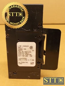 209-1-1-52-2-7-100 AIRPAX CIRCUIT BREAKER 100 AMP 125V 1-POLE 209-1-29880-100 - Picture 1 of 5