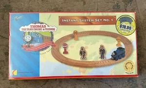 1995 Learning Curve Thomas Train Wooden Sealed Instant System #1! NEW! - Picture 1 of 3