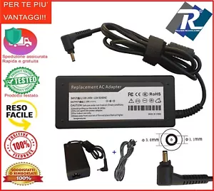 Alimentatore per Notebook Acer Aspire 3 A315-23 | 19V 2.37A - 3.0 x 1.1 45W - Foto 1 di 3