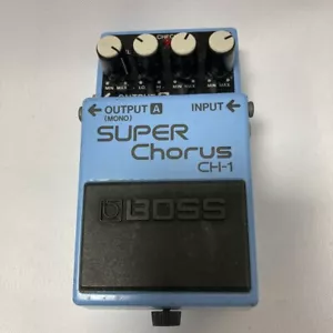 BOSS CH-1 Super Chorus Guitar Effect Pedal used Japan - Picture 1 of 5