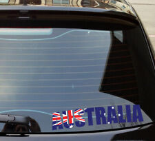 Australia word flag decal Pride Day Car 4x4 4wd vinyl sticker 460x95mm Aussie AU