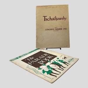 Tschaikowsky Concerto Number One and John W Schaum The Parade Book Piano Solos - Picture 1 of 7