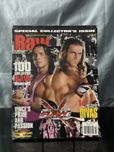 WWE WWF Raw Magazine Hart Vs Michaels 10th Anniversary SEE DESCRIPTION - Picture 1 of 1