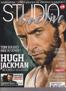 STUDIO CINE LIVE N°04 TOM HANKS / HUGH JACKMAN / JHONNY MADE IN USA / DE FRANCE - Picture 1 of 3