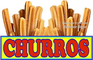 Calcomanía de vinilo Churros (elige tu talla) para camioneta - Imagen 1 de 3