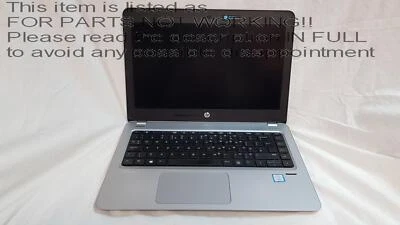 BAD KBB?? HP probook 430 g4 13.3" Laptop 2.70 Ghz Intel Core i7-7500U - Image 1 of 4