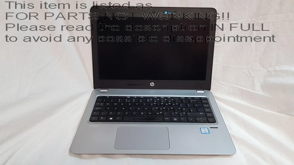 BAD KBB?? HP probook 430 g4 13.3" Laptop 2.70 Ghz Intel Core i7-7500U - Image 1 of 4