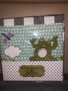 BNIP Mackenzie Child's Frog Pond Valance and Curtain Set - Picture 1 of 3