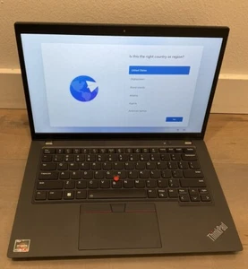 LENOVO THINKPAD L14 GEN 3, 14'' AMD RYZEN 5 PRO 5675U RADEON 512GB 16GB Win 11 - Picture 1 of 5