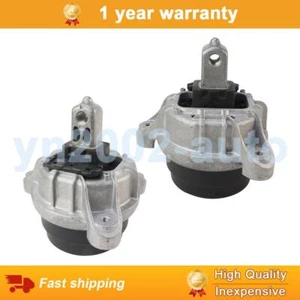 2X Front Left & Right Engine Mounts For BMW 5 6 7 Serise F07 F06 F02 F04 F10 F11 - Picture 1 of 3