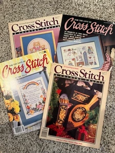 Lot of 4 Cross Stitch Pattern Books - Picture 1 of 9