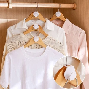 4Pcs Closet Hanging Clothes Hanger Connection Hook Home - Picture 1 of 10