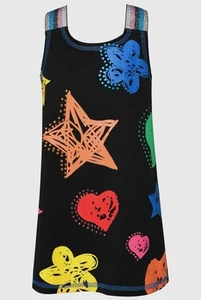 Hannah Banana By Sara Sara Girls’ Multi Color Print A-Line Dress Size 7 - Picture 1 of 2