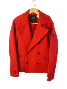 ARMANI EXCHANGE Coat Red S Used - Picture 1 of 5