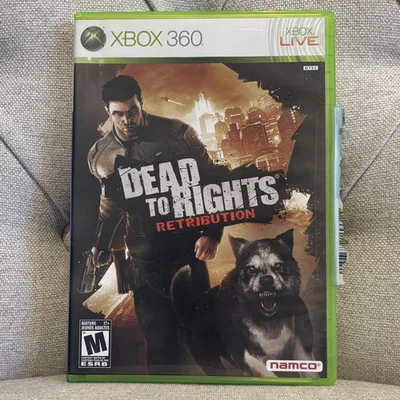 Игра XBOX 360 Dead to Rights: Retribution (Microsoft, 2010 года) No Manual - Изображение 1 из 4