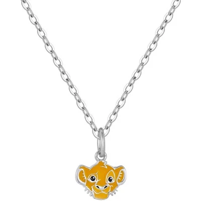 Collana Argento 925 Con Pendente Bambino Disney Re Leone trendy cod. CS00041SL-P - Immagine 1 di 2