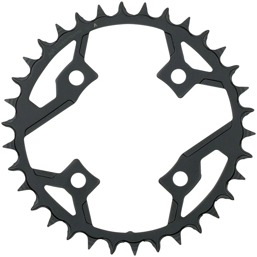 FSA Gamma Pro Mega Tooth 34T 82 BCD Steel Chainring - Asymmetric 1x11-Speed, - Image 1 of 1