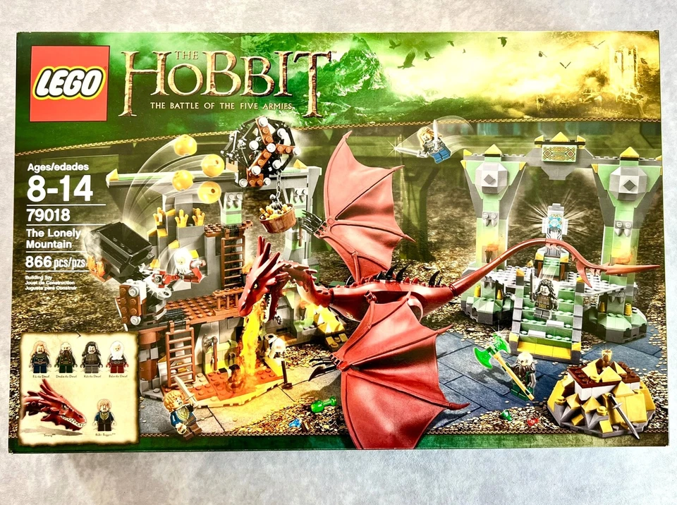LEGO El Hobbit 79018 La Montaña Solitaria Smaug Dragon Set - Sellado Nuevo Retirado Foto 1 de 4