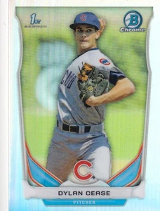 2014 Bowman Draft Dylan Cease 1st Chrome Refractor #CDP79 Rookie - Picture 1 of 2