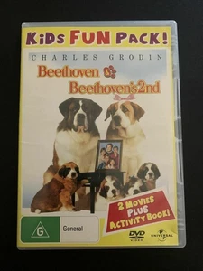 Beethoven / Beethoven's 2nd (DVD, 1992) Charles Grodin, Bonnie Hunt. Region 4 - Picture 1 of 4