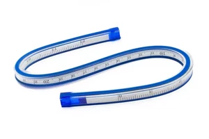 12" Flexible Curve Ruler Bendable Rulers Craft Engineering Drawing Sewing - Picture 1 of 1