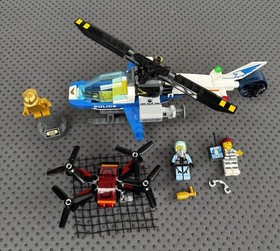 LEGO CITY BUNDLE: Sky Police Drone Chase (60207) and Seaplane (3178) COMPLETE