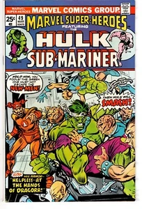 Marvel Super-Heroes #49 Mar 1975 - Picture 1 of 13