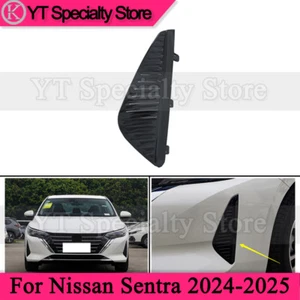 Left Side Front Bumper Fog Light Cover Grille For Nissan Sentra 2024-2025 - Picture 1 of 7