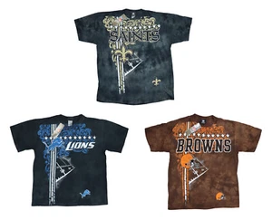 NFL Team Apparel Liquid Blue All-Pro Crew Neck Men's T-Shirt NWT Pick Team/Size - Picture 1 of 7