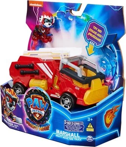Paw Patrol The Mighty Movie, Camion dei Pompieri di Marshall, con Luci e Suoni, - Foto 1 di 2