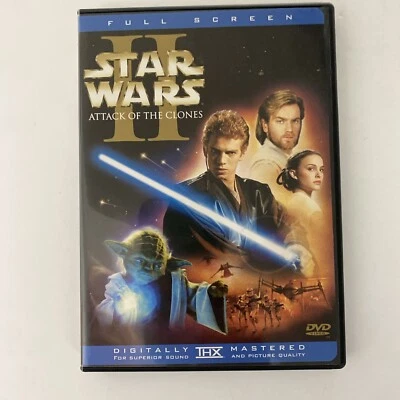 Star Wars II Attack Of The Clones (2002 Double DVD Edition) Special Features!! - image 1 of 4